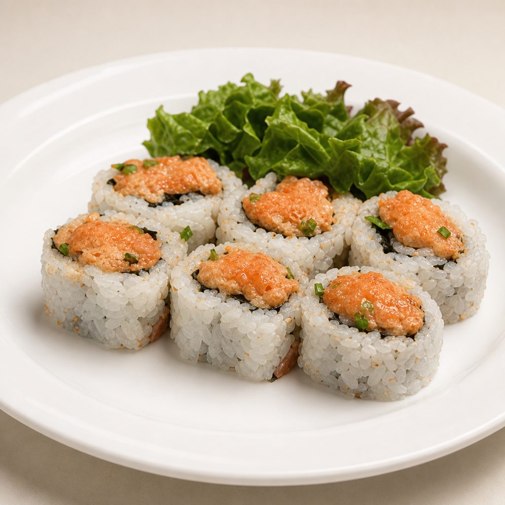 Spicy Salmon Roll.