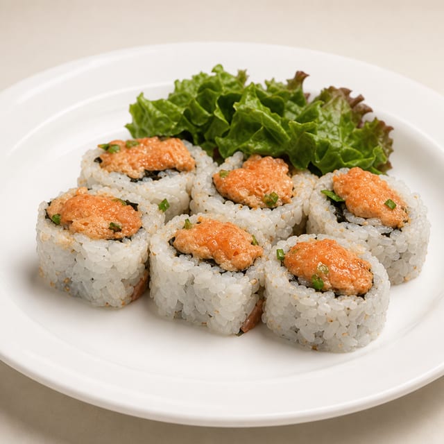 Spicy Salmon Roll.