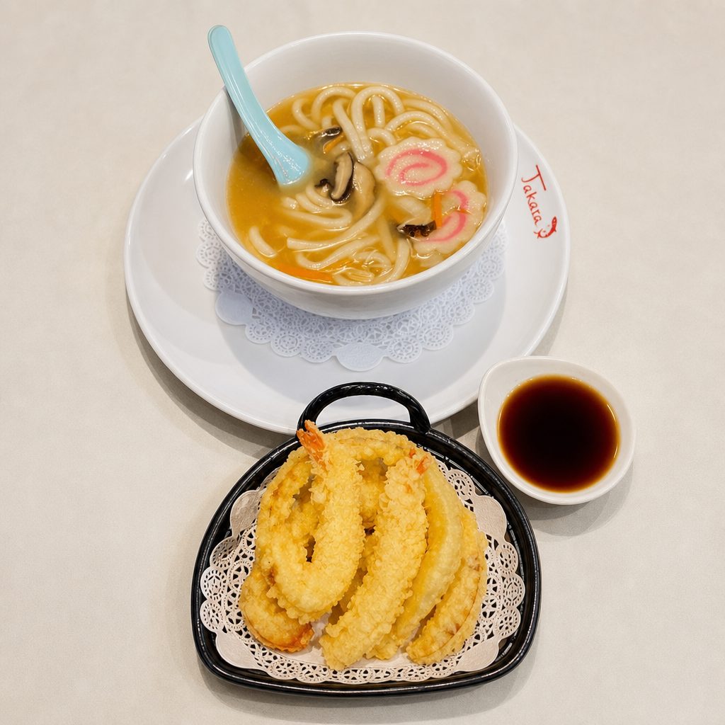 Shrimp Tempura Udon.
