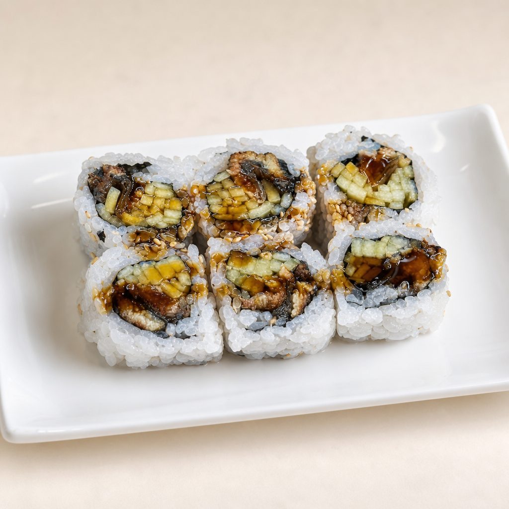Eel Cucumber Roll.