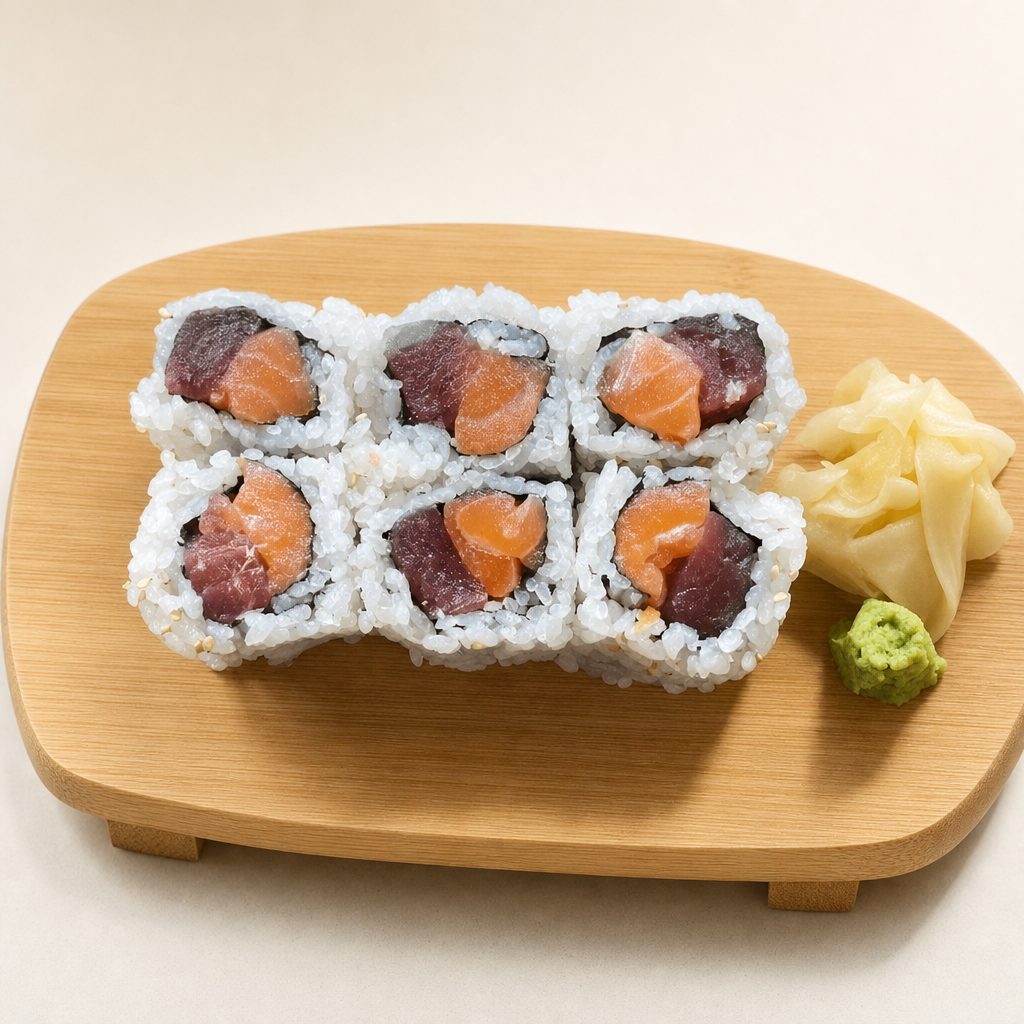 Tuna & Salmon Roll.