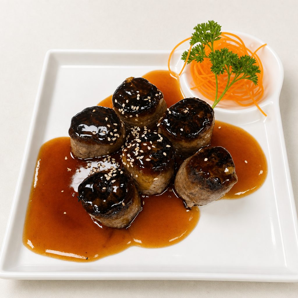 Beef Nagimaki.