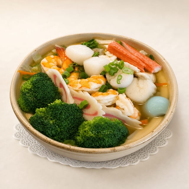 Seafood Udon.