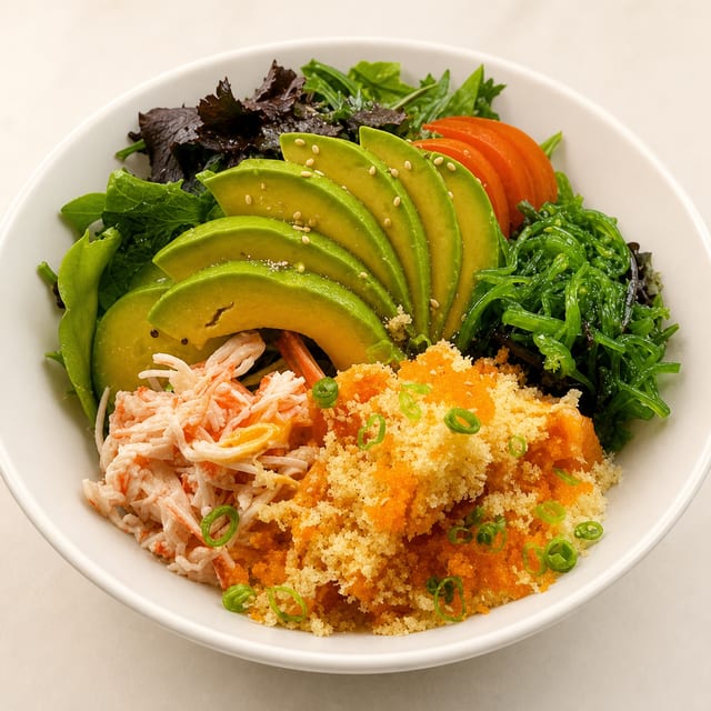 Salmon Poke Bowl.