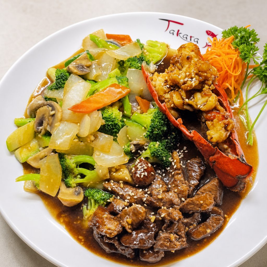 Surf & Turf Hibachi.