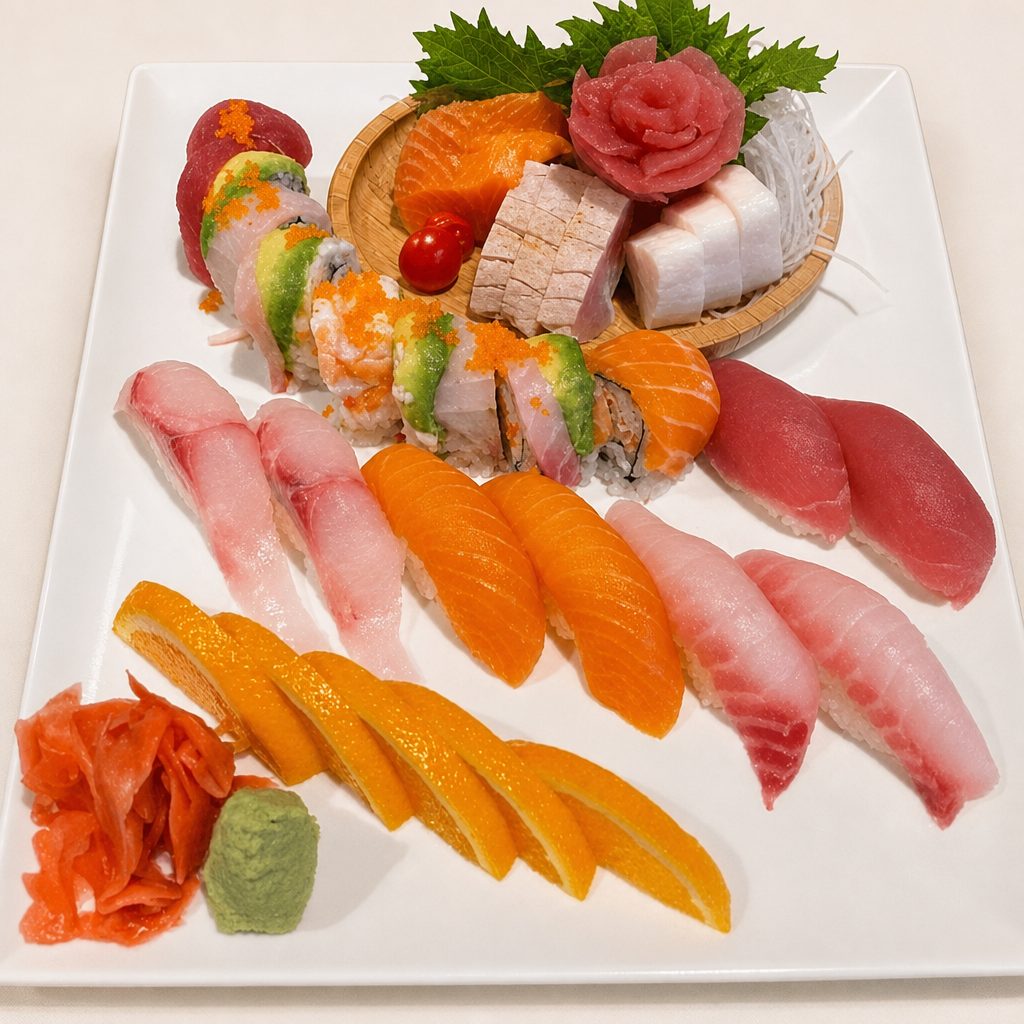 Sushi & Sashimi Combo for Two Entree.