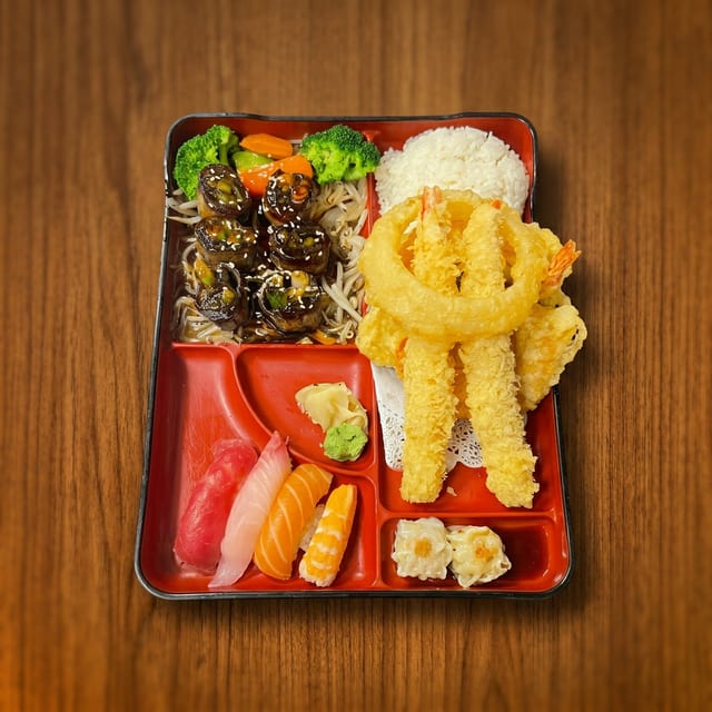 Beef Negimaki Bento Box.