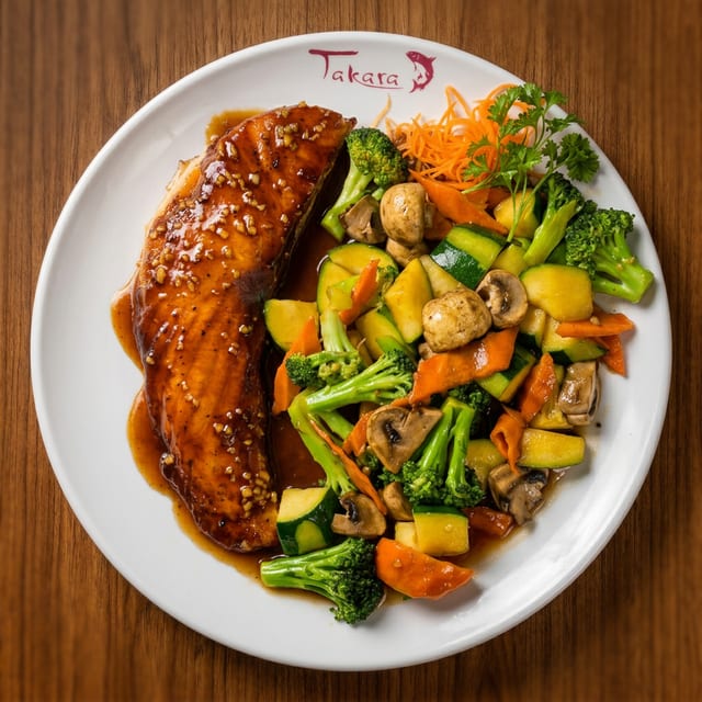 Salmon Hibachi.