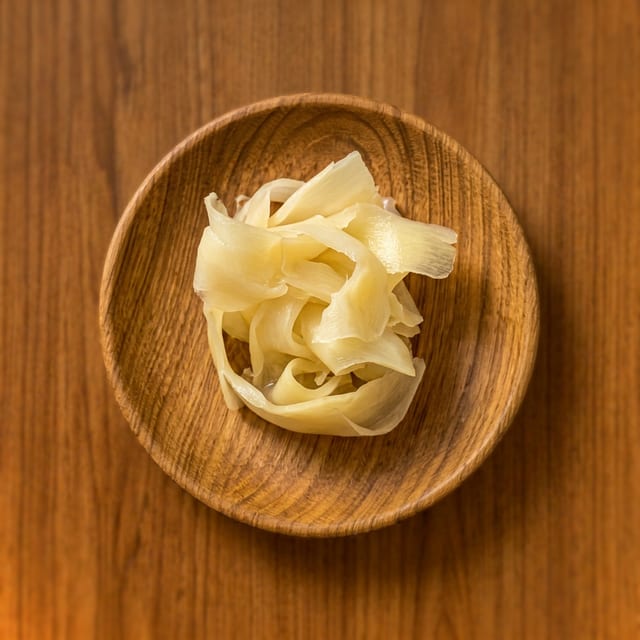 Pickled Ginger.