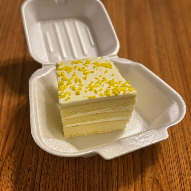 Lemon Cream Layer Cake.