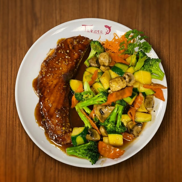 #Salmon Hibachi.