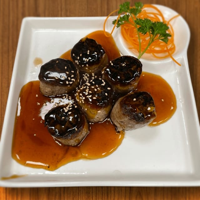 Beef Nagimaki.