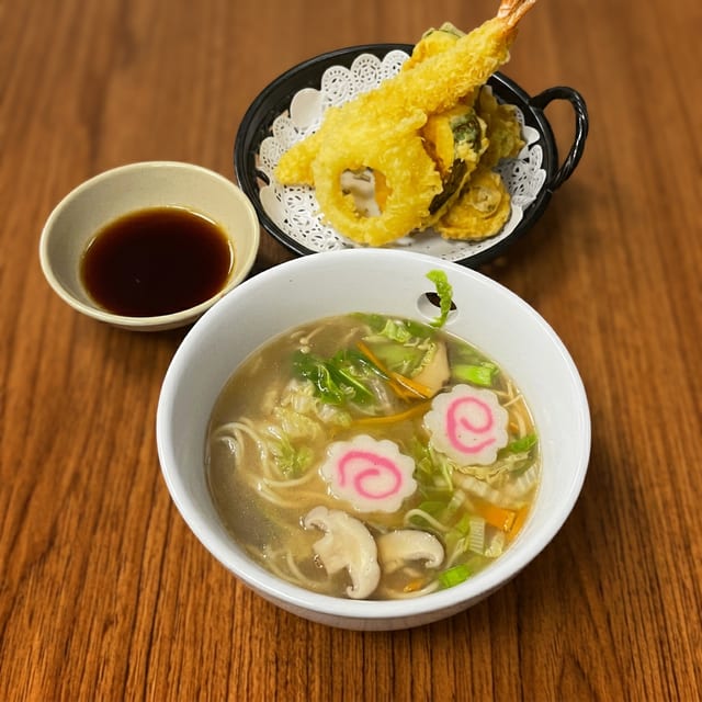 Shrimp Tempura Soba.