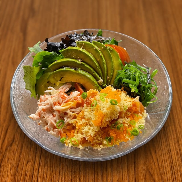 Salmon Poke Bowl.
