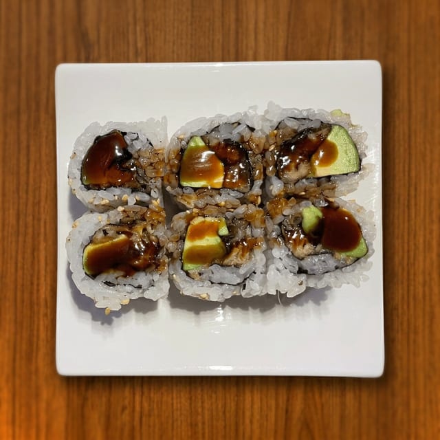 Eel Avocado Roll.