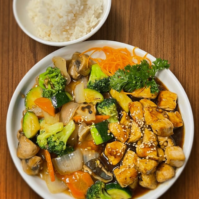 [K] Chicken Hibachi.